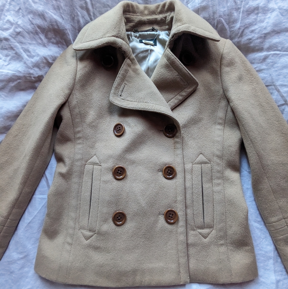 J.Crew Classic 100%Wool Pea Coat